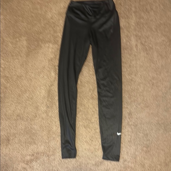 Nike Kids Black Leggings - Picture 1 of 3